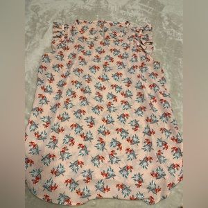 Loft floral blouse